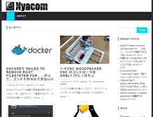 Tablet Screenshot of kameki.nyacom.net